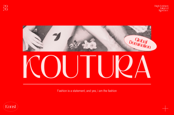 Koutura Font - Featured Image