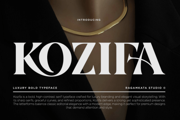 Kozifa Font - Featured Image
