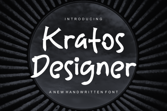 Kratos Designer Font - Featured Image