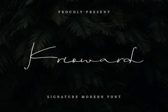 Krisward Font - Featured Image