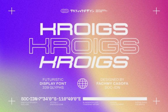 Kroigs Font - Featured Image