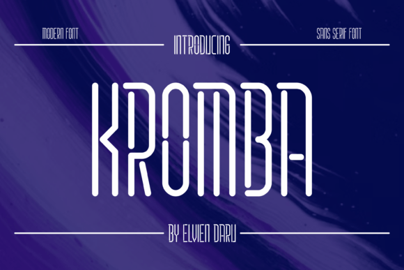 Kromba Font - Featured Image