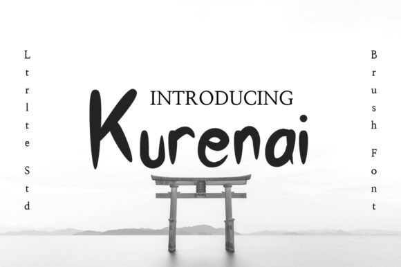 Kurenai Font - Featured Image