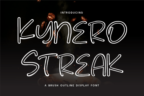 Kynero Streak Font - Featured Image
