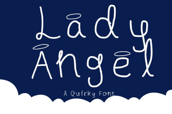 Lady Angel Font - Featured Image