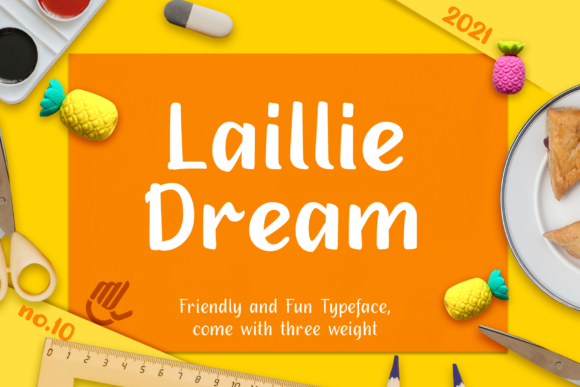 Laillie Dream Font - Featured Image