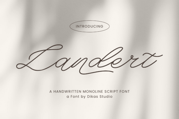 Landert Font - Featured Image