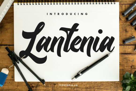 Lantenia Font - Featured Image