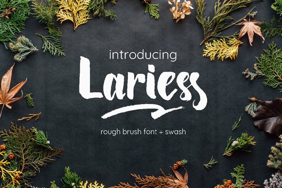 Lariess Font - Featured Image