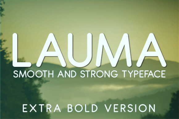 Lauma Extra Bold Font - Featured Image