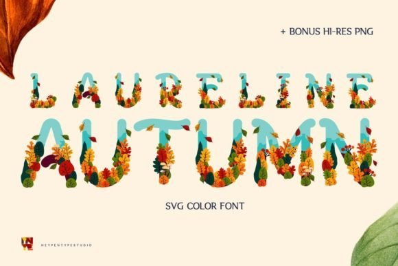 Laureline Autumn Font - Featured Image