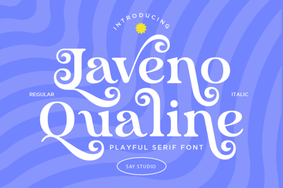 Laveno Qualine Font - Featured Image