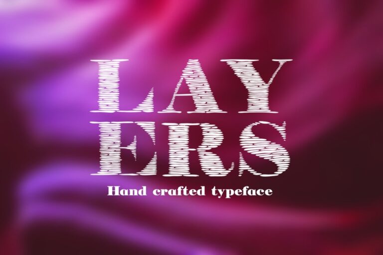 Layers Font - Featured Image