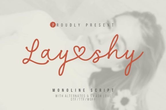 Layshy Font - Featured Image