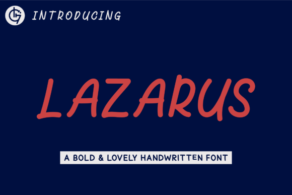 Lazarus Font - Featured Image