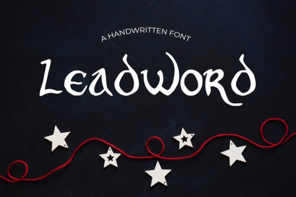 Leadword Font - Featured Image
