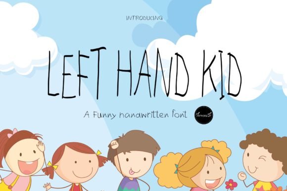 Left Hand Kid Font - Featured Image