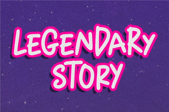 Legendary Story Font - Featured Image