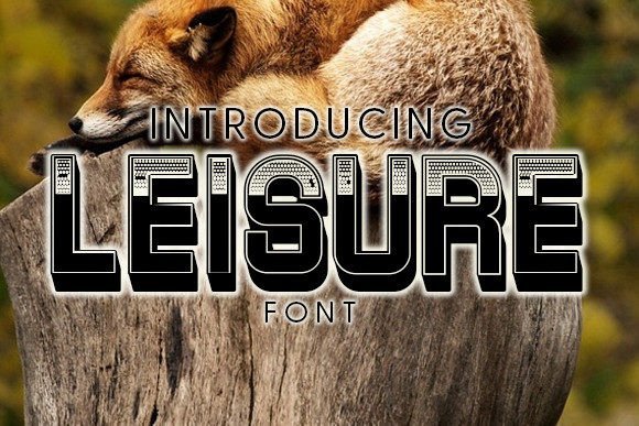 Leisure Font - Featured Image