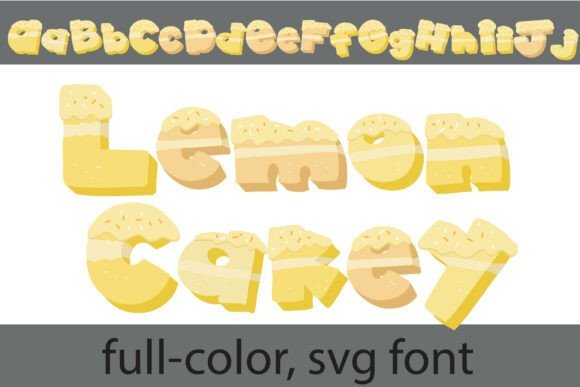 Lemon Cakey Font - Featured Image