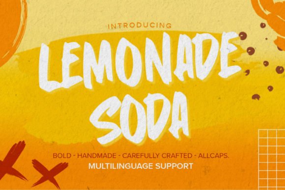 Lemonade Soda Font - Featured Image