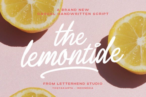 Lemontide Font - Featured Image