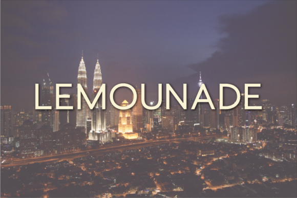 Lemounade Font - Featured Image