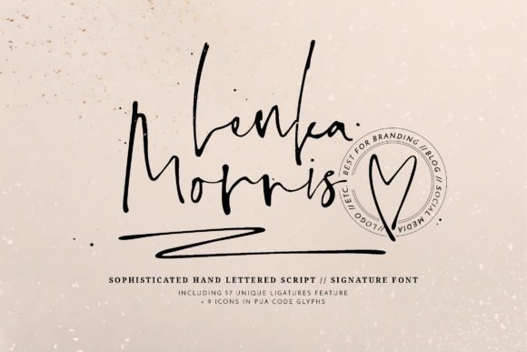 Lenka Morris Font - Featured Image