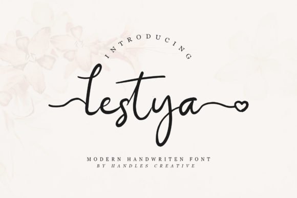 Lestya Font - Featured Image