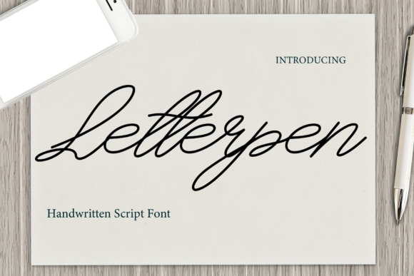 Letterpen Font - Featured Image