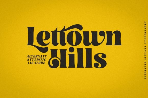 Lettown Hills Font - Featured Image