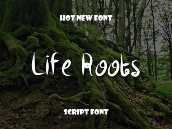 Life Roots Font - Featured Image