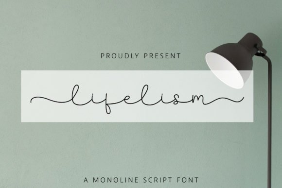 Lifelism Font - Featured Image