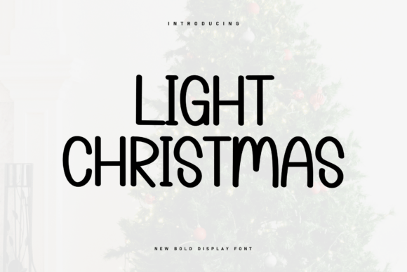 Light Christmas Font - Featured Image