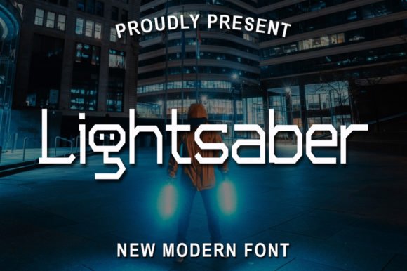 Lightsaber Font - Featured Image
