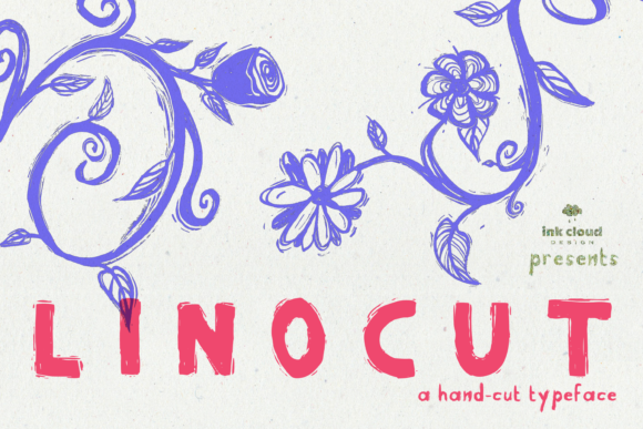 Linocut Font - Featured Image
