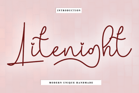 Litenight Font - Featured Image