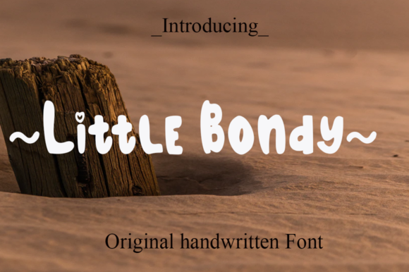 Little Bondy Font - Featured Image