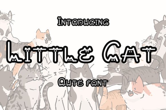 Little Cat Font - Featured Image