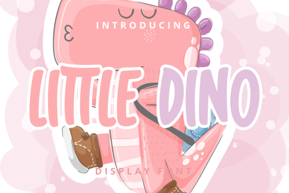 Little Dino Font - Featured Image