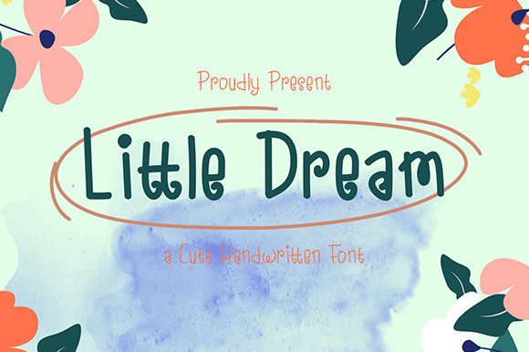 Little Dreams Font - Featured Image