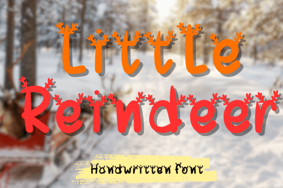 Little Reindeer Font - Featured Image