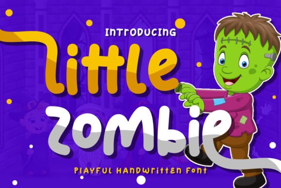 Little Zombie Font - Featured Image