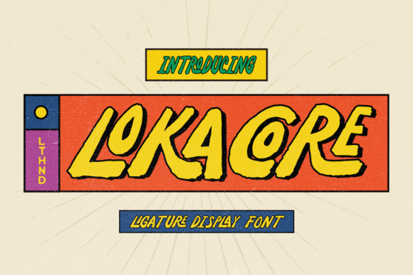 Lokacore Font - Featured Image