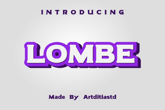 Lombe Font - Featured Image