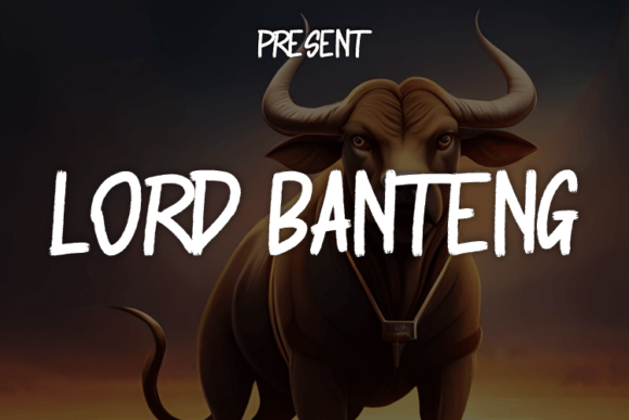 Lord Banteng Font - Featured Image