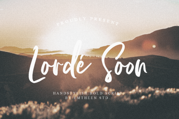 Lorde Soon Font - Featured Image