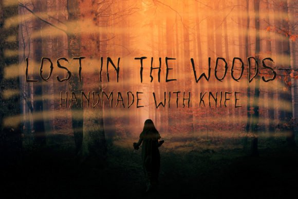 Lost in the Woods Font - Featured Image