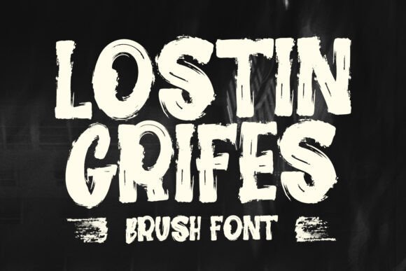 Lostin Grifes Font - Featured Image