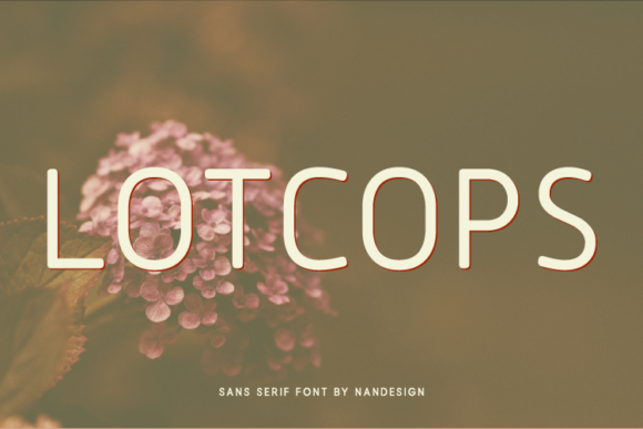 Lotcops Font - Featured Image